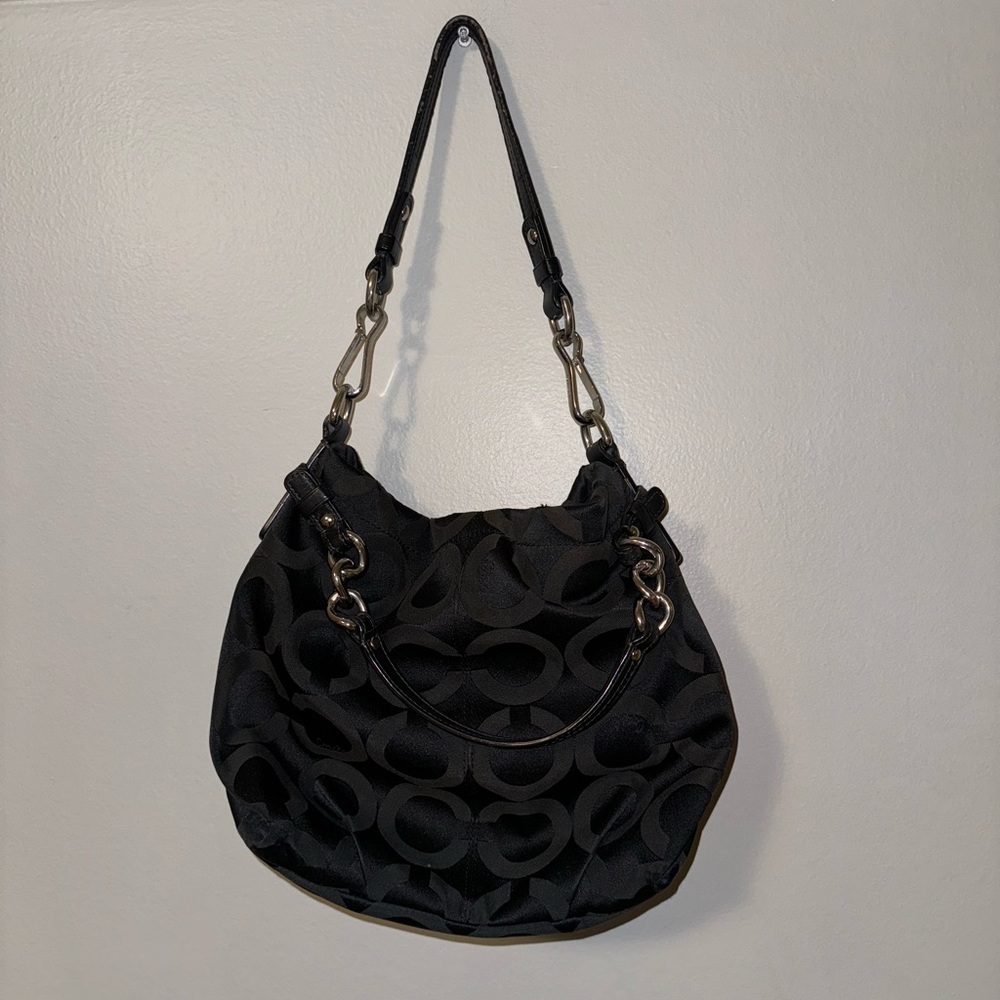 Vintage Black Coach Bag!!